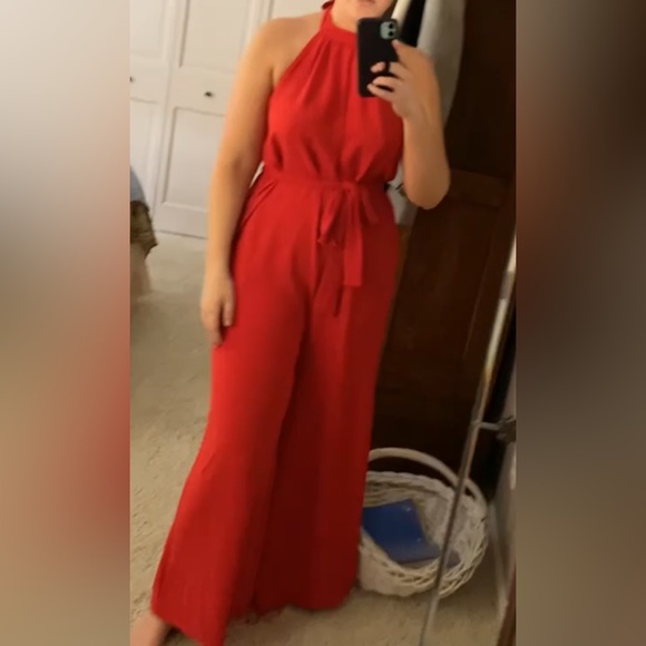 Flying Tomato On Level Wide Leg Jumpsuit Large NWT - Picture 2 of 2